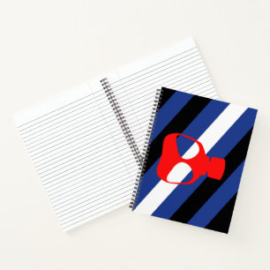 Mask Pride Flag Notebook