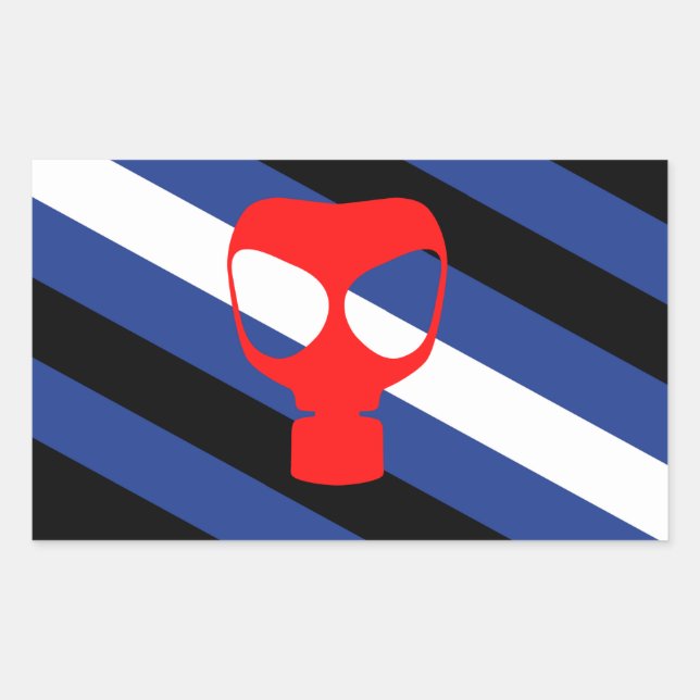 Mask Pride Flag Sticker (Front)