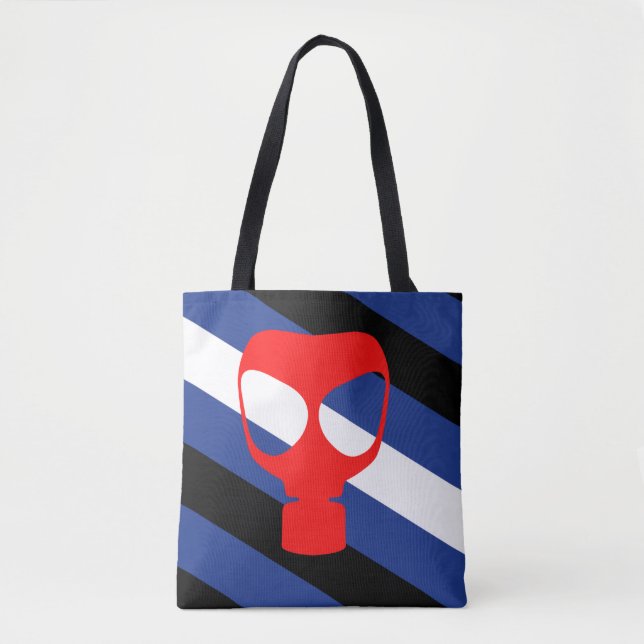 Mask Pride Flag Tote Bag (Front)