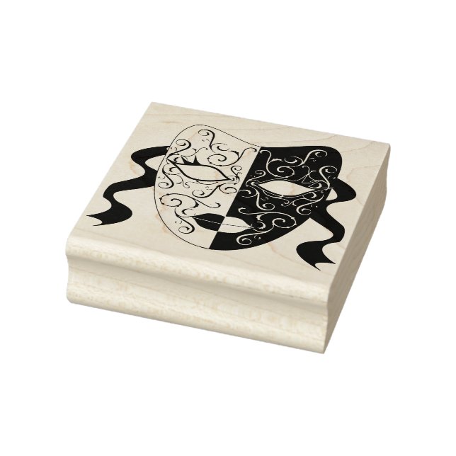 Mask Rubber Stamp (Stamp)
