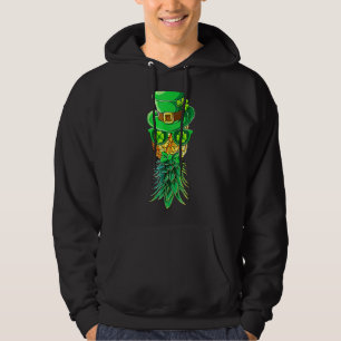 Mask Swinger Upside Down Pineapple St Patrick S Da Hoodie