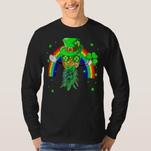 Mask Swinger Upside Down Pineapple St Patrick's Da T-Shirt