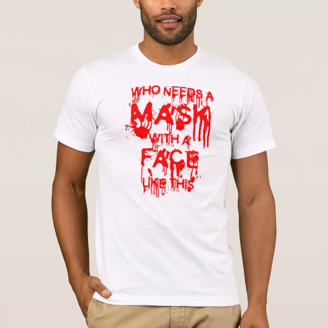 Mask t-shirt (Front)
