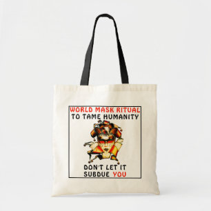Mask tote bag