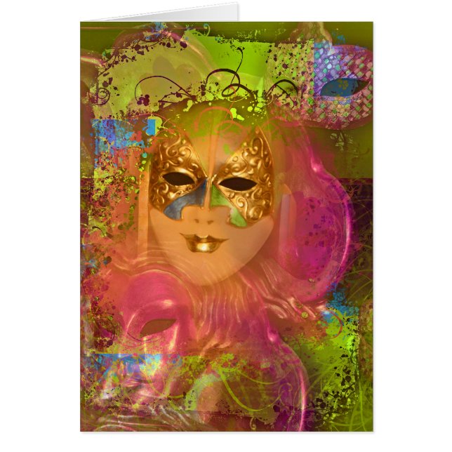 Mask venetian masquerade costume party (Front)