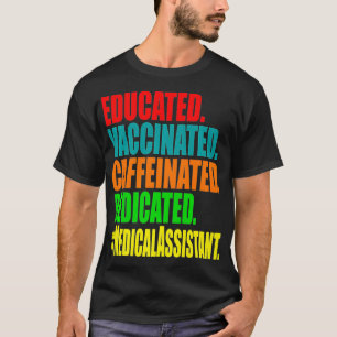 Masked and Vaccinated Medical Assistant Premium T-Shirt