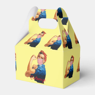 Masked Female Empowerment Thunder_Cove Favor Box