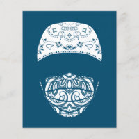masked in paisley