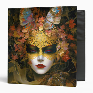 Masked Lady Fantasy Art Binder