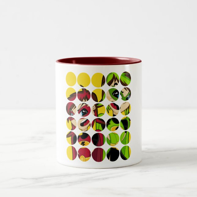 Masked Superhero Girl Mug (Center)