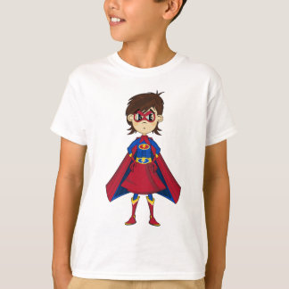 Masked Superhero Girl T-Shirt