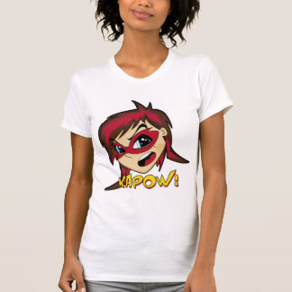 Masked Superhero Girl T-Shirt