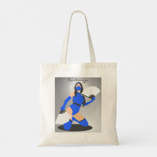 Masked Warrior Princess Thunder_Cove Tote Bag