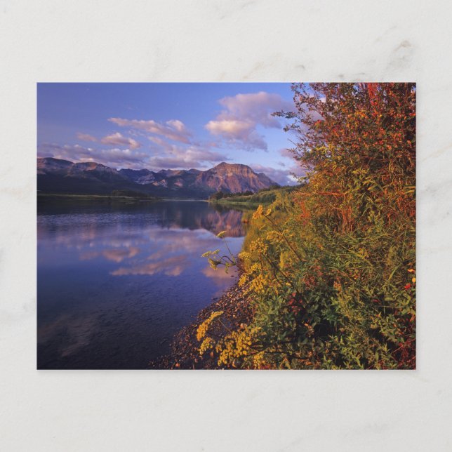 Maskinonge Lake in Waterton Lakes National Park 2 Postcard (Front)