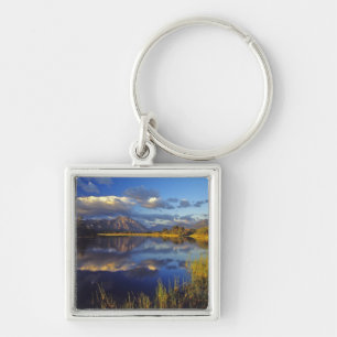 Maskinonge Lake in Waterton Lakes National Park 3 Keychain