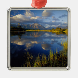 Maskinonge Lake in Waterton Lakes National Park Metal Ornament