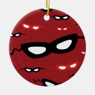 Masks Ceramic Ornament