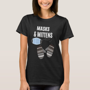 Masks & Mittens Bernie Sanders Sitting Style Meme T-Shirt