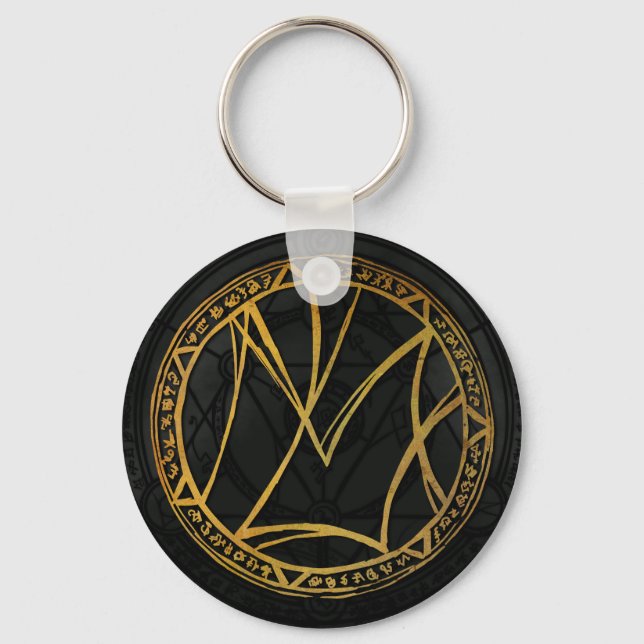Masks of Under Logo Keychain (Front)