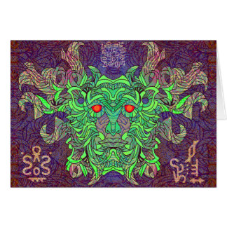 Maskyrinth: Green Man Card