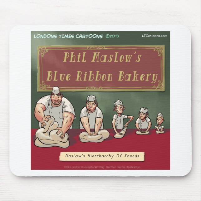 Maslows Bakers Heirchachy Mouse Pad (Front)
