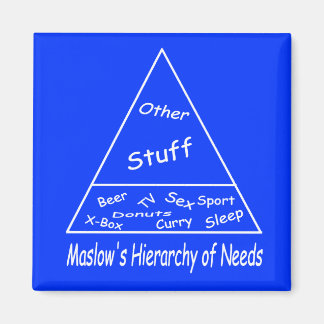 Maslow's Hierarchy of Needs Magnet