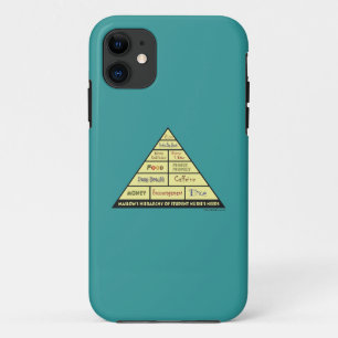 Maslows Hierarcy of Student Nurse Needs iPhone 11 Case