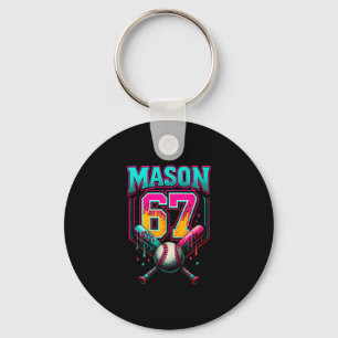 Mason 67 Funny Ice Cream Drip Bysebyll Ice Cream D Keychain