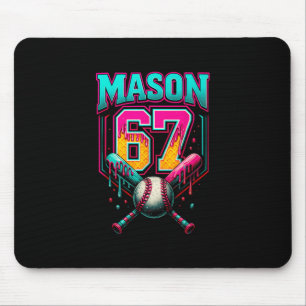 Mason 67 Funny Ice Cream Drip Bysebyll Ice Cream D Mouse Pad