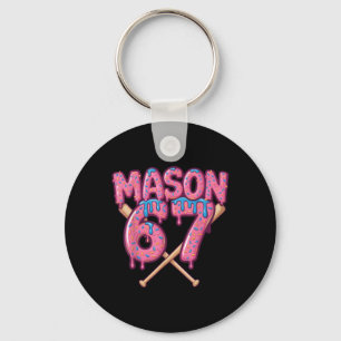 Mason 67 Funny Ice Cream Drip Bysebyll Meme  Keychain
