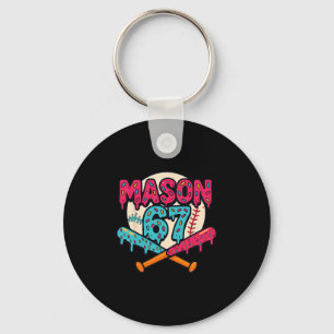 Mason 67 Funny Ice Cream Drip Sell Meme Graphics 1 Keychain