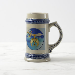 Mason and Shriner Christmas Gifts Beer Stein
