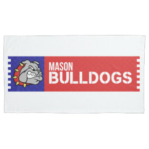 Mason Bulldogs #2 Pillowcase