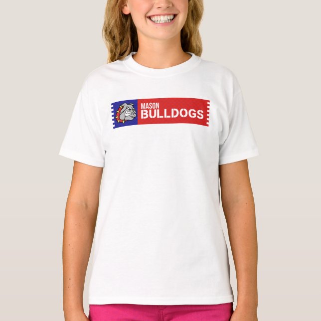 Mason Bulldogs #2 T-Shirt (Front)
