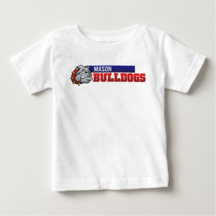 Mason Bulldogs #3 Baby T-Shirt