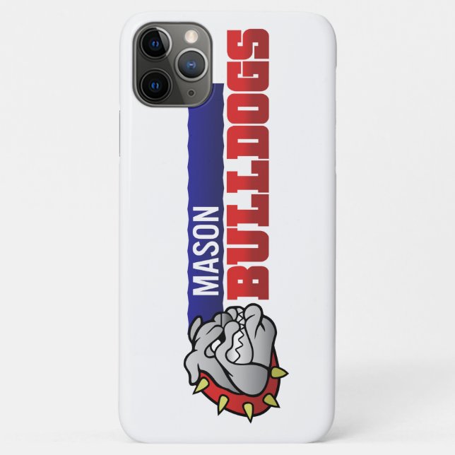 Mason Bulldogs #3 Case-Mate iPhone Case (Back)