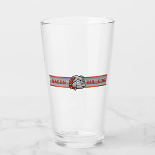 Mason Bulldogs #4 Glass