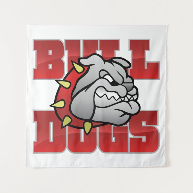 Mason Bulldogs #5 Tapestry (Front)