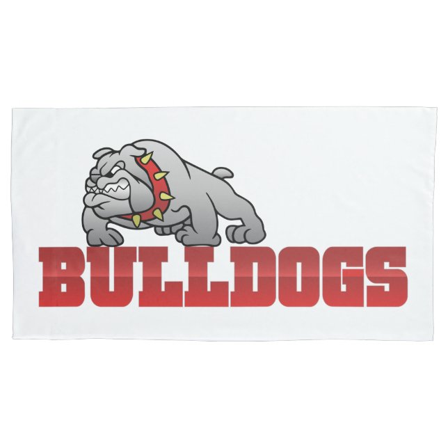Mason Bulldogs #8 Pillowcase (Front-Left)