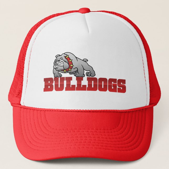 Mason Bulldogs #8 Trucker Hat (Front)