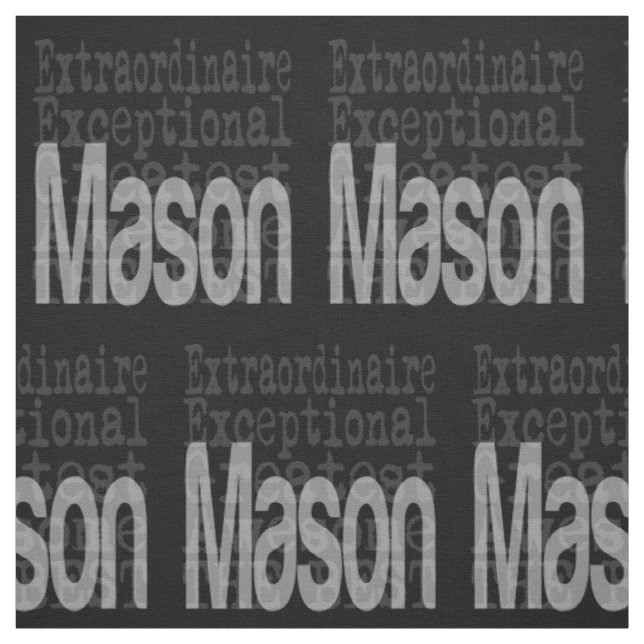 Mason Extraordinaire Fabric (Swatch)
