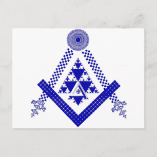 Mason Fractal Postcard