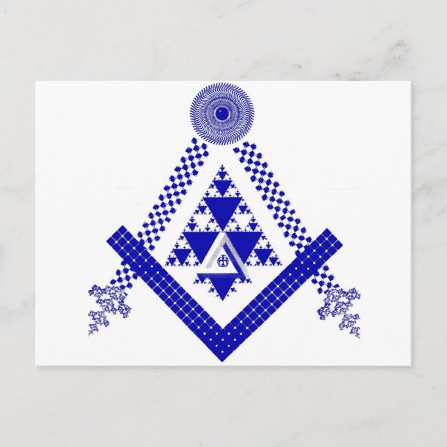 Mason Fractal Postcard (Front)