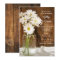 Mason Jar and White Daisies Barn Wedding