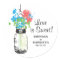Mason Jar and Wildflowers Wedding
