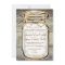 Mason Jar Barn Wood Rustic Wedding Invitations