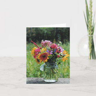 Mason Jar Bouquet Photographie