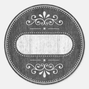 Mason Jar étiquette - série Chalkboard