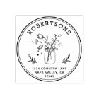 Mason Jar Flowers | Create Your Own Return Address