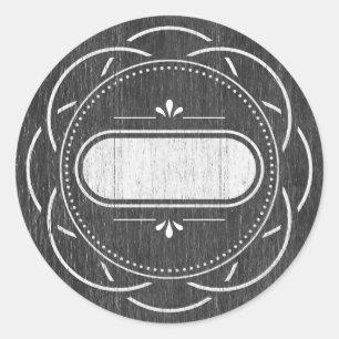 Mason Jar label - chalkboard series